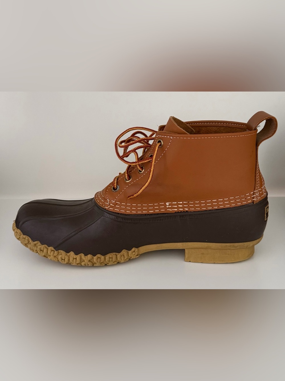 LL BEAN Duck Boots Men’s Size 12 MADE IN USA - Picture 4 of 11